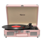 Vitrola Raveo Sonetto Chrome Coral Bluetooth Bivolt