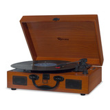 Vitrola Raveo Sonetto Wood Toca discos Bluetooth Rev Oficial