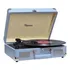 Vitrola Toca Vinil Raveo Sonetto Chrome Ocean Azul Bluetooth