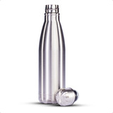 Vittak Garrafa Térmica Aço Inox Água Gelada Garantida Por 24 Horas Cor Prata 1l