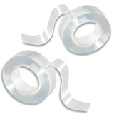 Vittak Kit 2 Super Fita Mágica Nano Adesiva Dupla Face Quadro Tapete Cor Transparente Cola Forte