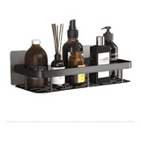 Vittak Suporte Shampoo Sabonete Banheiro Adesivo Parede Box Luxo Cor Preto