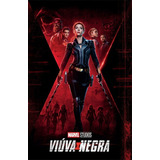 Viúva negra Super heróis Pôster Gigante