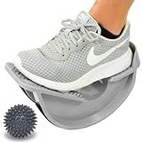 Vive Foot Rocker - Maca De Panturrilha Para Tendinite De Aquiles- Calcanhar- Pés- Tala De Canela- Alívio Da Dor De Fascite Plantar - Alongamentos Músculos Tensos Da Perna - Alongamento Em Cunha De Tor