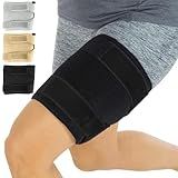 Vive Suporte De Coxa Cinta Quádrupla De Compressão Ajustável Para Músculos Da Virilha Torções Quadríceps E Tendinite Treinos Redução De Celulite Recuperação De Lesões Esportivas Homens Mulheres