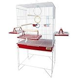 VIVEIRO CONFORT TRIPLEX VERMELHO