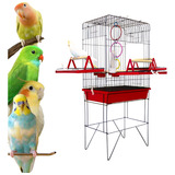 Viveiro Gaiola Calopsita Aves Periquito Slim Playground