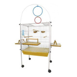 Viveiro Gaiola Calopsita Aves Triplex Playground Amarela