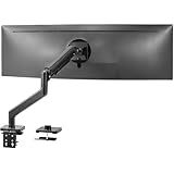 VIVO Braço De Monitor Ultra Amplo De Alumínio Resistente Para Telas De 49 Polegadas De Até 20 Kg Suporte De Monitor De Mesa Premium Projetado Para Samsung Odyssey G9 E Mais Max VESA 100 X 100