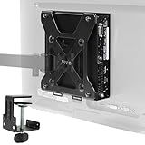 VIVO Suporte Atrás Do Monitor Vesa Projetado Para Micro CPU Dell Optiplex- Suporte Para Computador Com Braço De Monitor- Suporte Oculto Na Parte Traseira Da Tela Com Opção De Braçadeira De Mesa