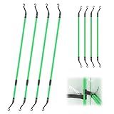 VIVOSUN Kit De Alto Cfm Para Barraca De Cultivo Faixa De Poste Verde De 24 48 Adequado Para Barraca De Cultivo De 2 X2 3 X3 4 X2 E 4 X4 Pacote Com 4