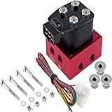 Vixen Air Coletor De Válvula De Suspensão Kit NPT De 1 4 Vermelho Com 4 Válvulas Solenoides Air Ride Infla E Esvazia Até 2 Airbags Molas VXF2UM14CPRO