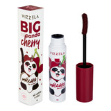 Vizzela Máscara Para Cílios Big No Panda Cherry Bordô