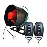 VJOYCAR DIYV1 Alarme De Carro Sem Fio Unidirecional Sistema De Segurança De Veículos Sensor De Vibração Anti Roubo Sirene De Buzina Universal 12 V Sistema De Proteção Automática Antifurto 