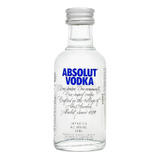 Vodka Absolut Miniatura Presente Atacado Cestas 50ml