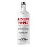 Vodka Destilada Saborizada Absolut Peppar Garrafa 1l
