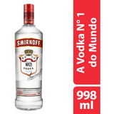 Vodka Smirnoff 998ml Destilada Tradicional