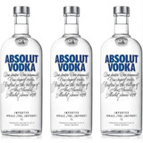 Vodka Sueca Absolut Tradicional 1l 3