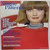 Vogue Patterns Magazine January / February 1976 (fashion, Sewing, Sew The Fashion Spirit Of '76, Calvin Klein, T-shirts, Our Americana Sampler)