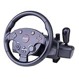 Volante - Pedal Force Driving PS4-PS3-PC-XBOXONE-XBOX360 Preto Dazz