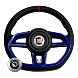 Volante Branco Azul Slim Palio Weekend 96 97 A 2004 Cubo