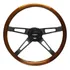 Volante De Madeira Four Wood Black   Cubo