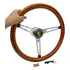 Volante De Madeira Porsche Volks Antigo S40 Wood Porsche