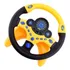 Volante De Simulação Copilot Com Brinquedo De Base Amarela