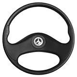 VOLANTE DIRECAO COM TAMPA PRETO 430MM MB 6884647101