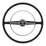 Volante Direção Kombi Corujinha Série Luxo Preto Volkswagen