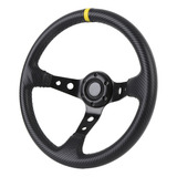 Volante Dish Steering Wheel 14 Polegadas Car Racing Pvc Alum
