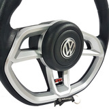 Volante Do Polo Classic Golf Antigo Gti Cromado Cubo
