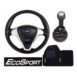 Volante Esportivo Ecosport Jogo Tapetes Manopla Coifa Cambio