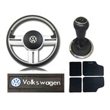 Volante Esportivo Gol Parati Saveiro G3 Tapetes Kit Câmbio