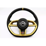 Volante Esportivo Gti Dourado Caminhão Mb 1620 709 1113