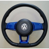 Volante Esportivo Gti Mk7 Golf Geração 1 1989 Á 1995 Azul
