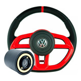 Volante Esportivo Gti Vermelho Golf Gol G1 G2 G3 G4 G5 G6