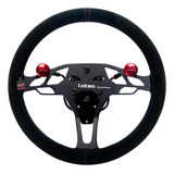 Volante Esportivo Lotse Promod Camurça Com Chicote E Botão