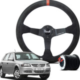 Volante Esportivo Lotse Wrc E Cubo Volkswagen Vw Gol G4