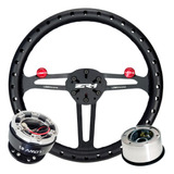 Volante Esportivo Lowv Zr1 Aliviado Preto + Saque Rapido
