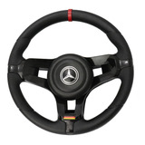 Volante Esportivo Mustang Caminhão Preto Mb 1620 Com Cubo