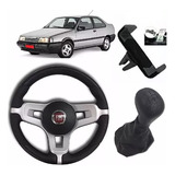 Volante Esportivo Mustang Cubo Manopla Coifa Câmbio Tempra