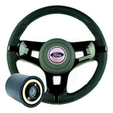 Volante Esportivo Mustang Preto