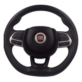 Volante Fiat Argo Prata P Palio Com O Cubo S Comandos