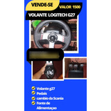 Volante G27 Racing Wheel Logitech Com Pedal E Câmbio Pc ps3