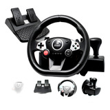 Volante Gamer 7 Em 1 Marcha E Pedal Cambio Usb Ps3 Ps4 Xbox