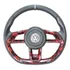 Volante Gti Caveira Vermelho Fusca Ate 76 Extria Grossa