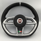 Volante Gti Prata Logo Vermelho Itália Fiat Palio Ano 2003