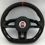 Volante Gti Preto Logo Vermelho Itália Para Fiorino Ano 2006