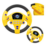 Volante Infantil Brinquedo Interativo Gira 360 Ventosa Sons